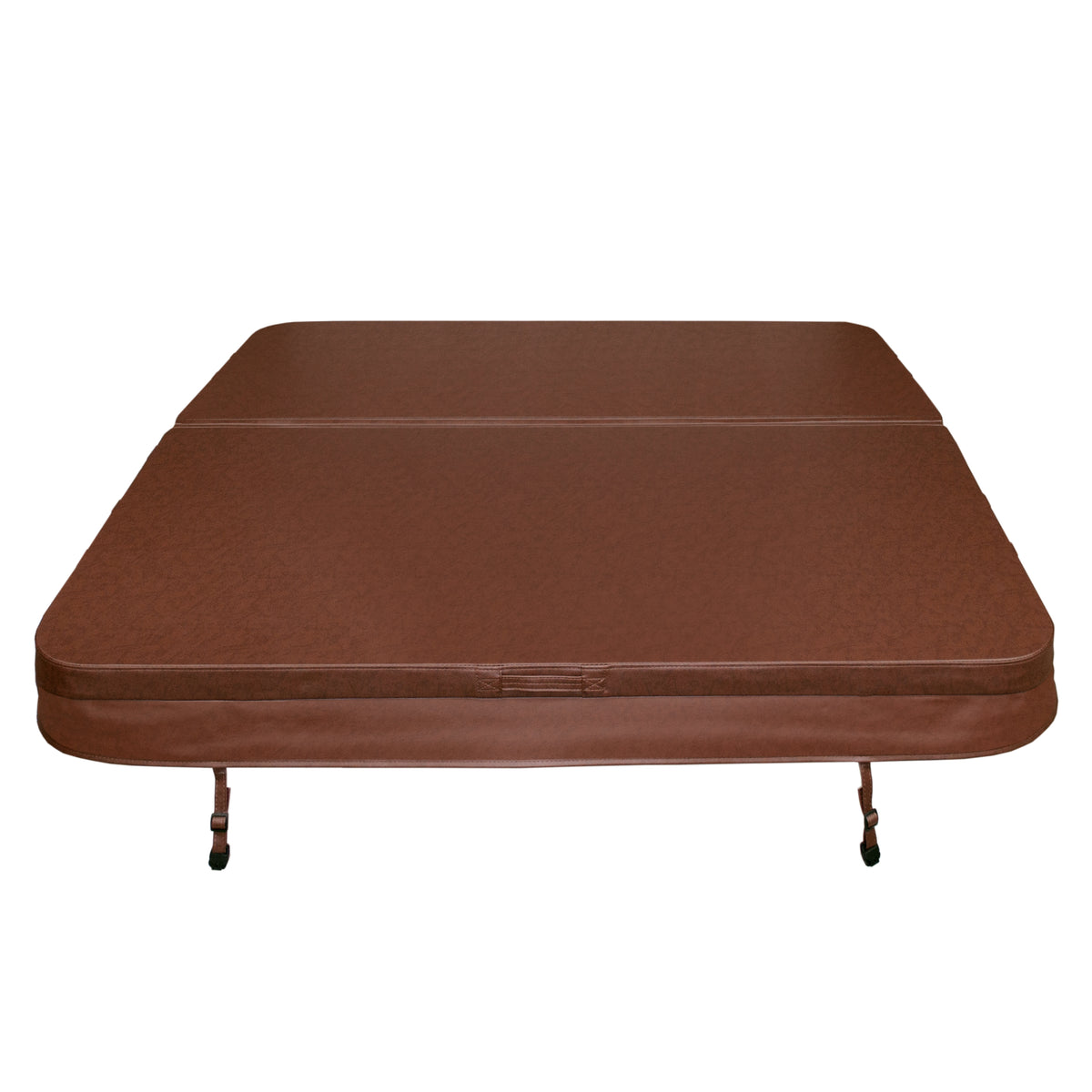 Geïsoleerd Hottubdeksel - Bruin - 2 m