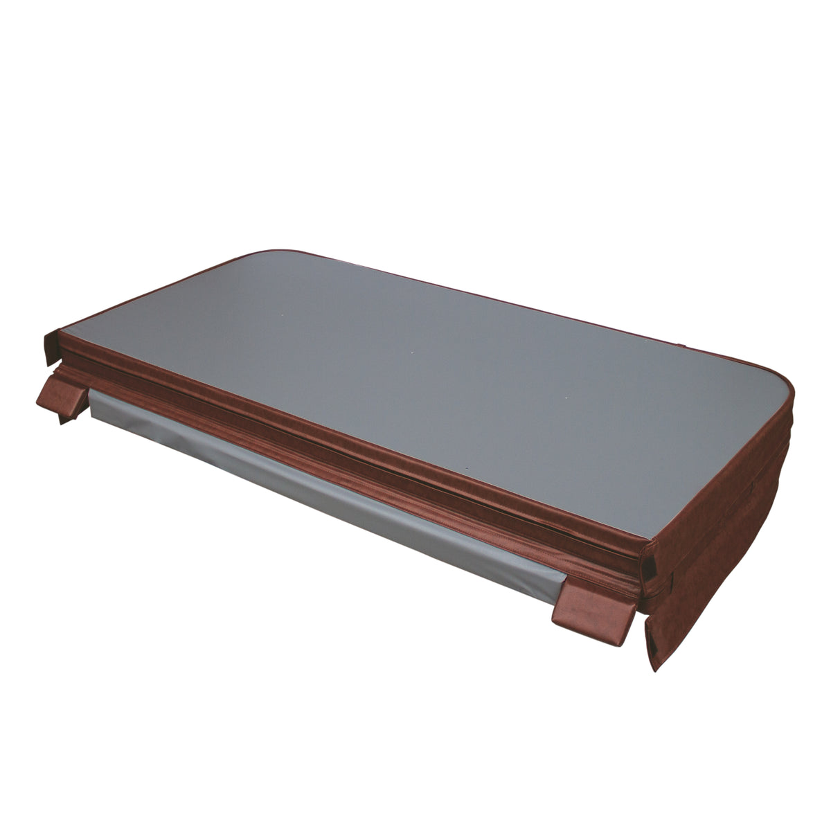 Geïsoleerd Hottubdeksel - Bruin - 2 m