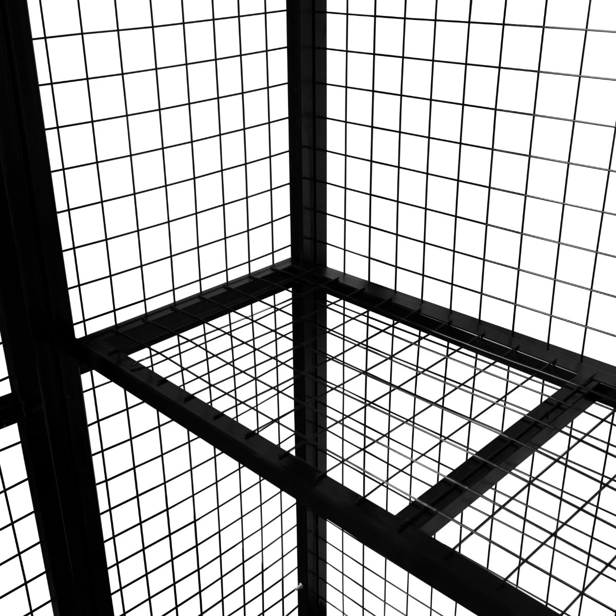 Inklapbare Gasflessenopslag – 184 x 116 x 57cm