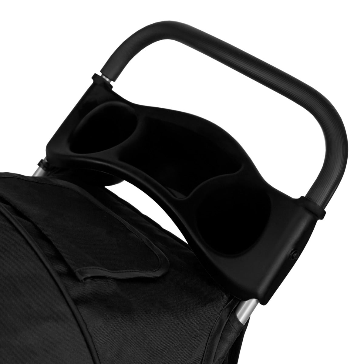 Hondenbuggy met Regenhoes - Zwart