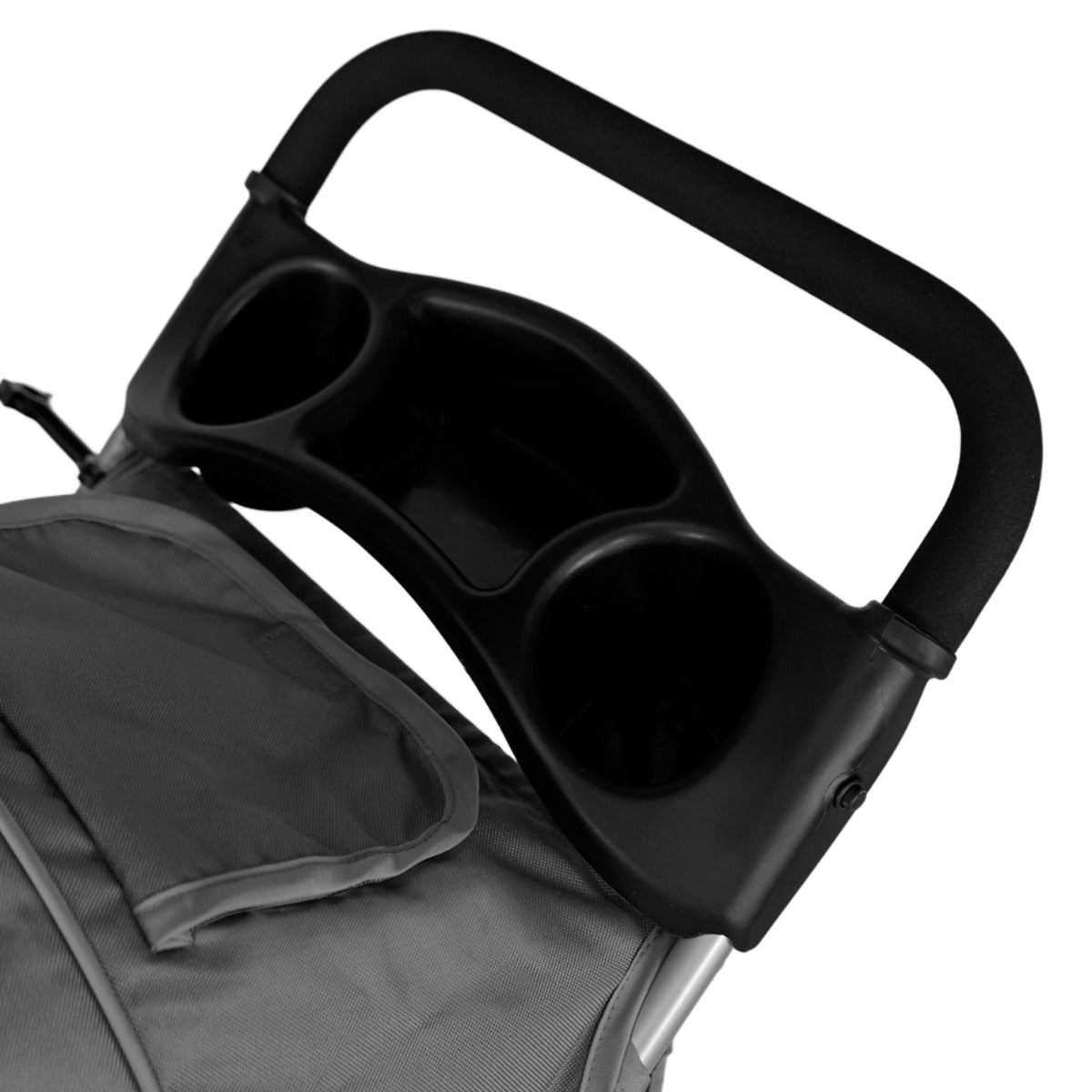 Hondenbuggy met Regenhoes - Donker Grijs