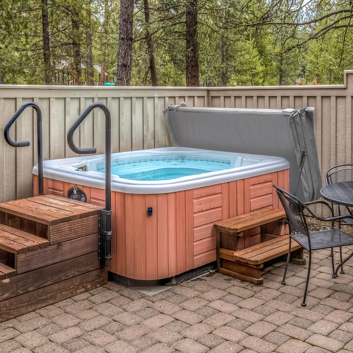 Geïsoleerd Hottubdeksel - Grijs - 2,1 m
