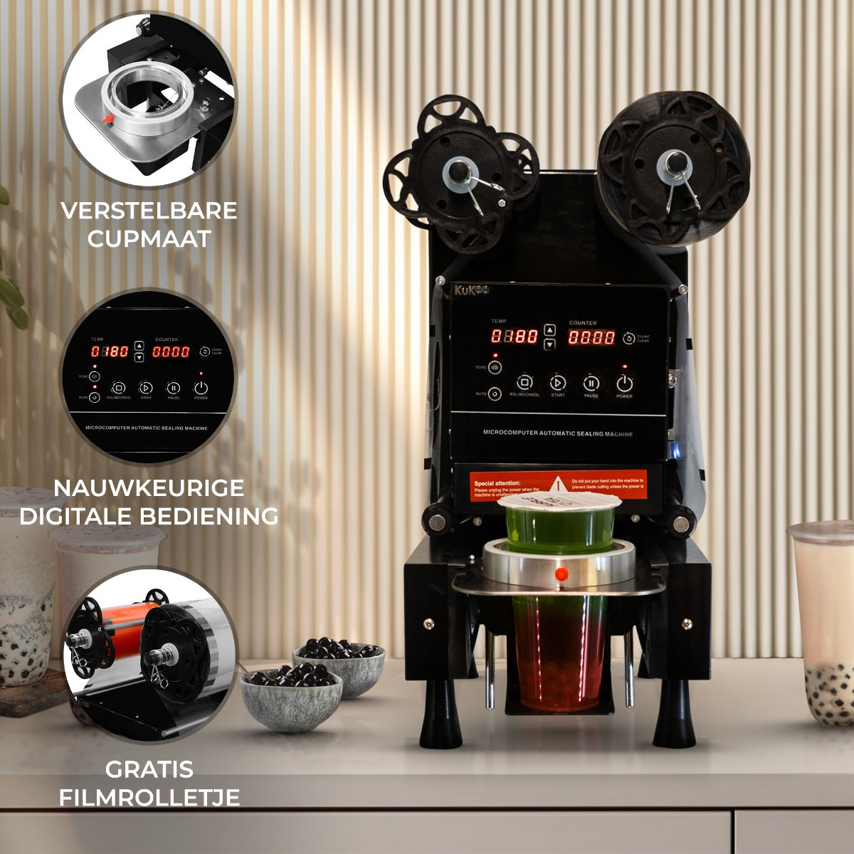 Automatische Bekersealmachine