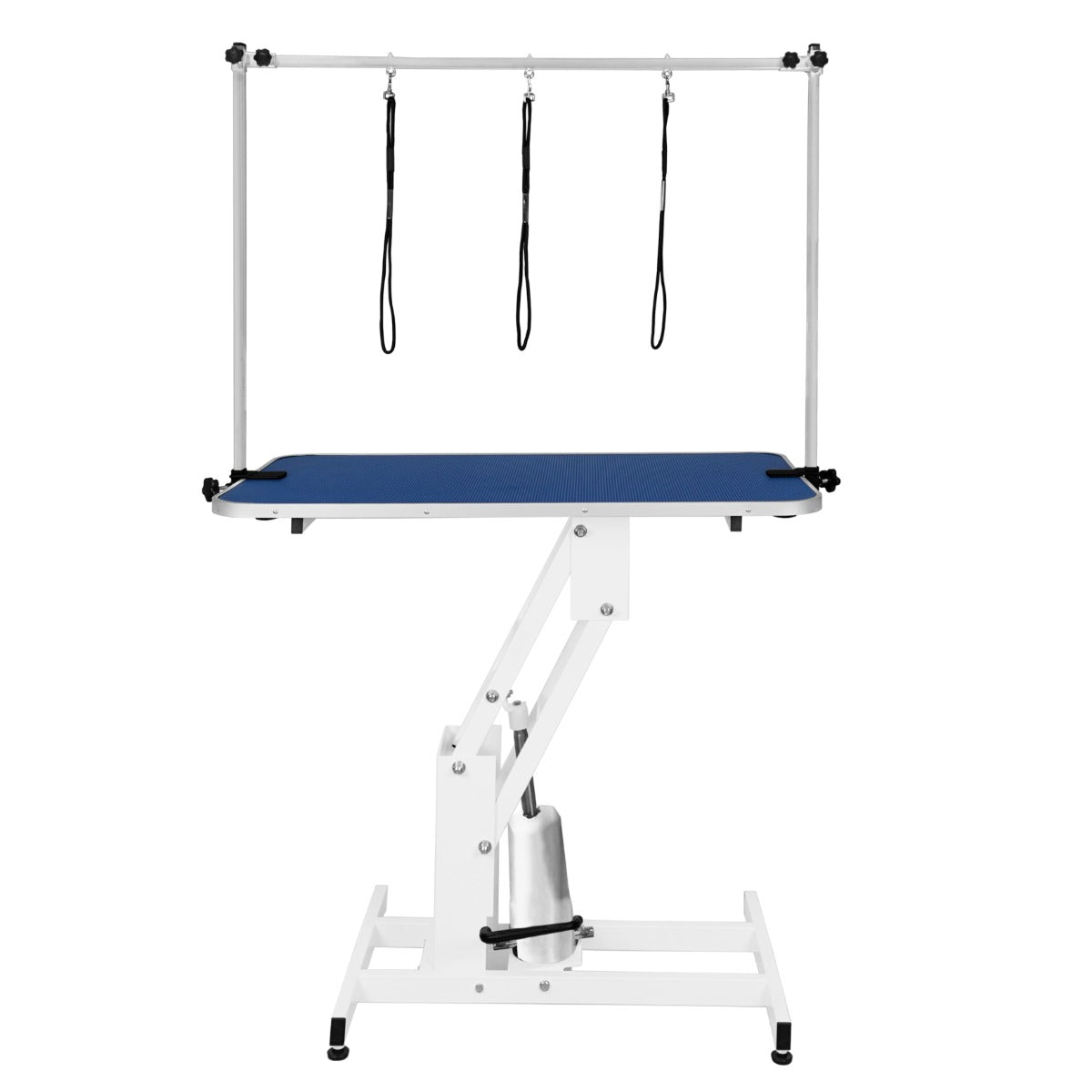 Wit Hydraulisch Trimtafel - Blauw Tafelblad