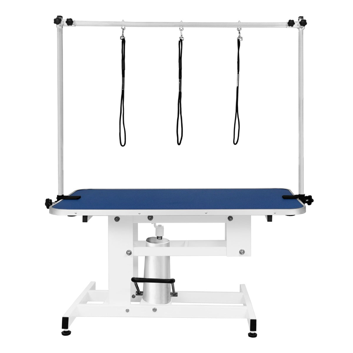 Wit Hydraulisch Trimtafel - Blauw Tafelblad