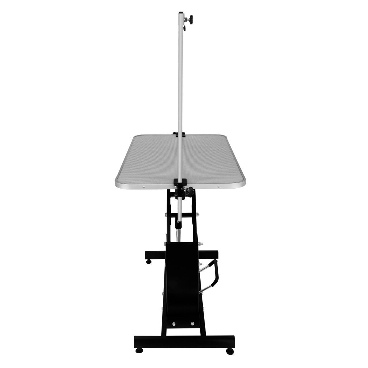 Zwart Hydraulische Trimtafel - Grijs Tafelblad