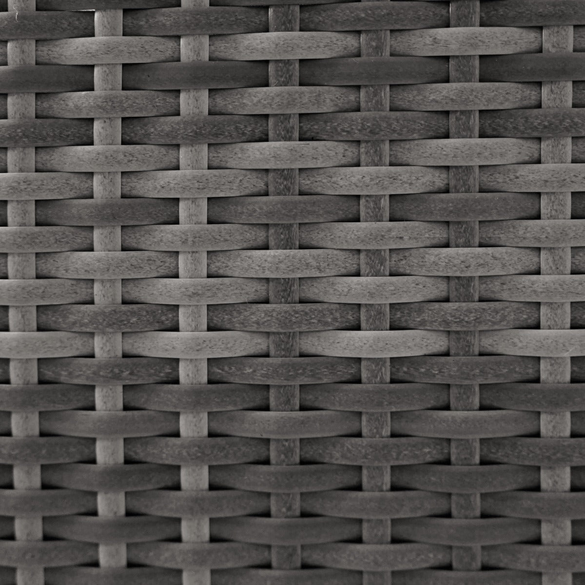 Rieten Kussenopbergdozen - Grijs