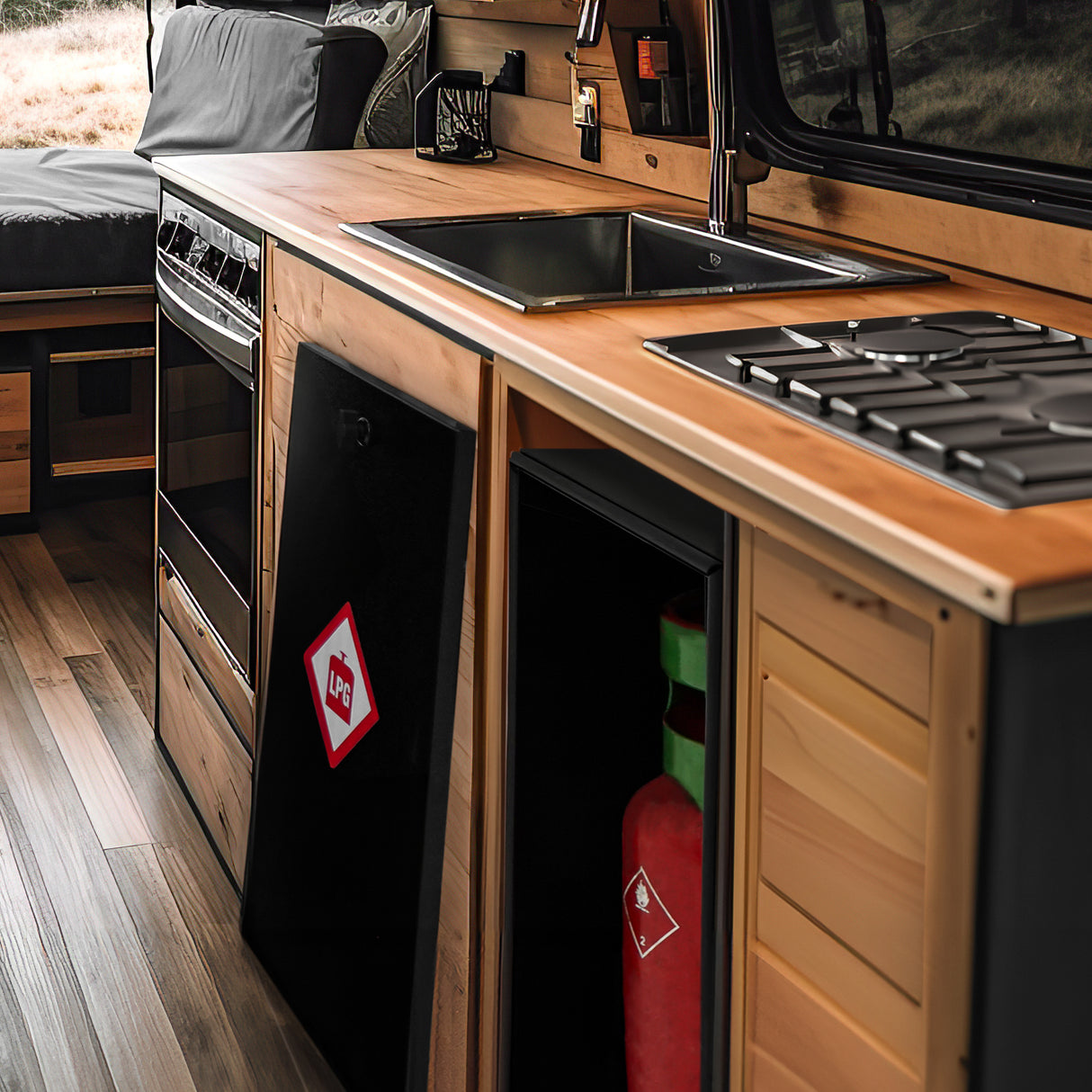 Kast voor Gasflessen van 6 kg