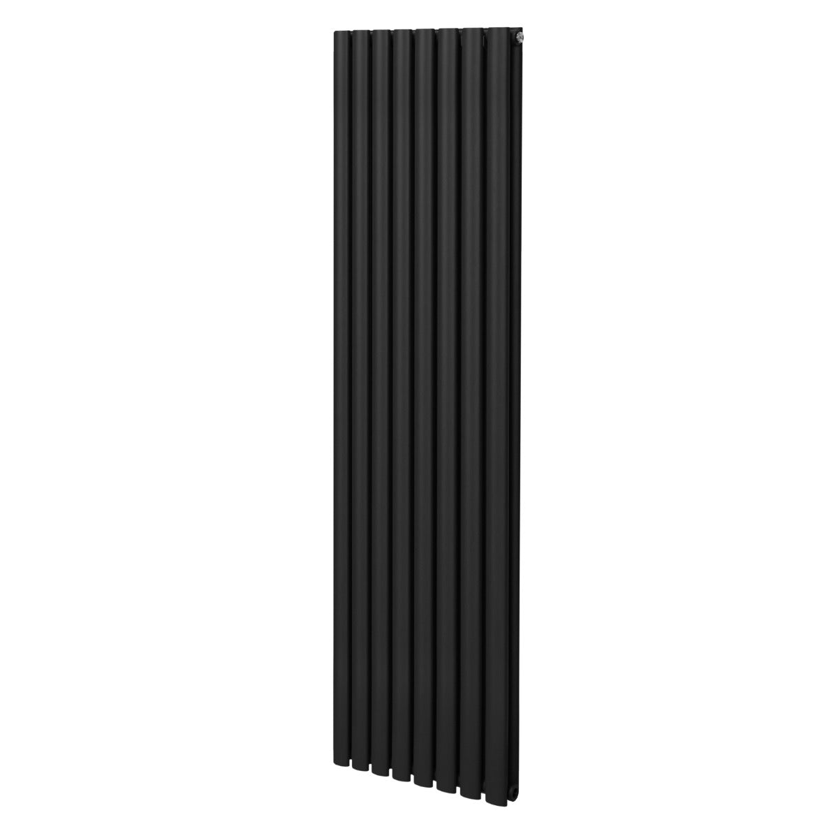 Ovale Kolomradiator - 1800mm x 480mm - Zwart