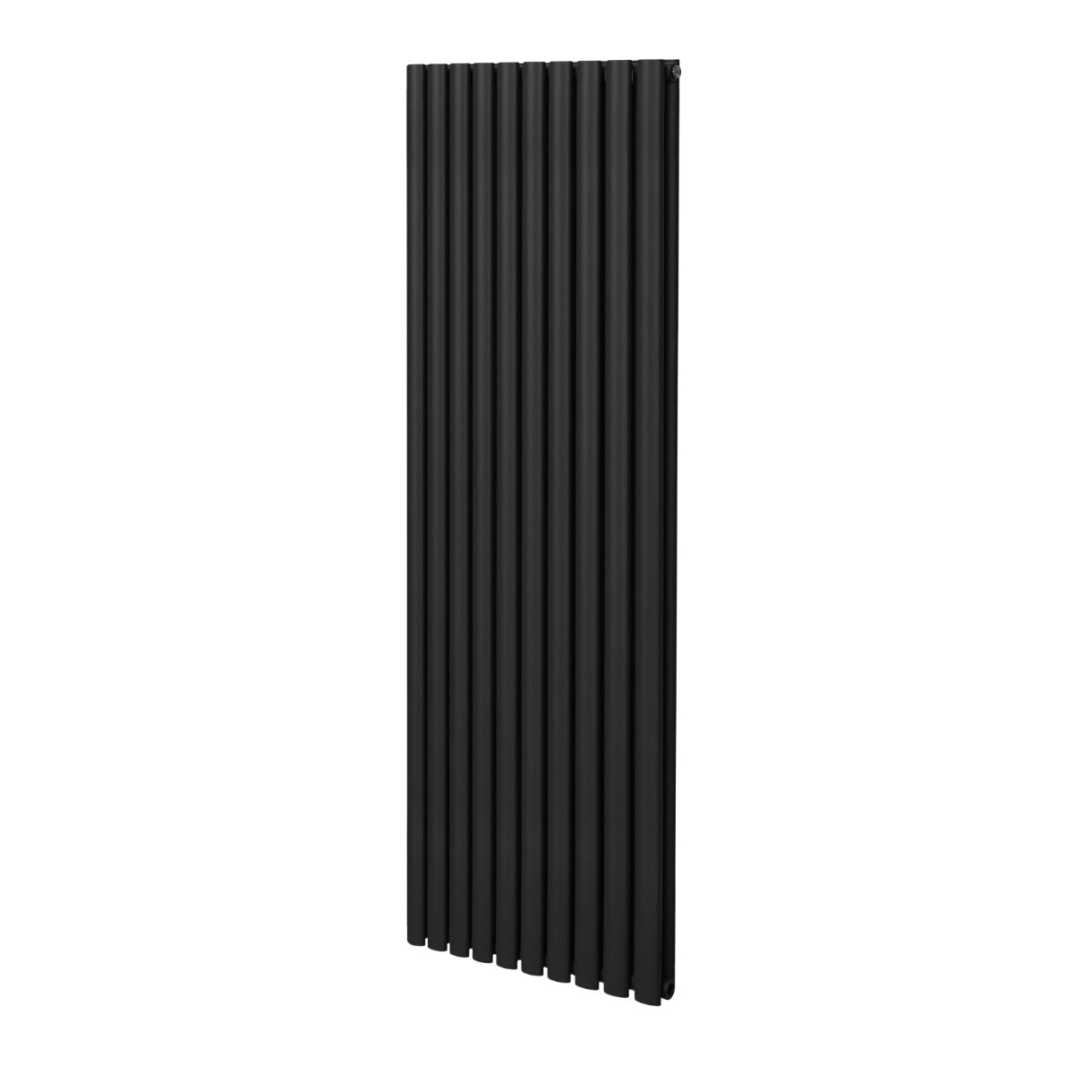 Ovale Kolomradiator - 1800mm x 600mm - Zwart