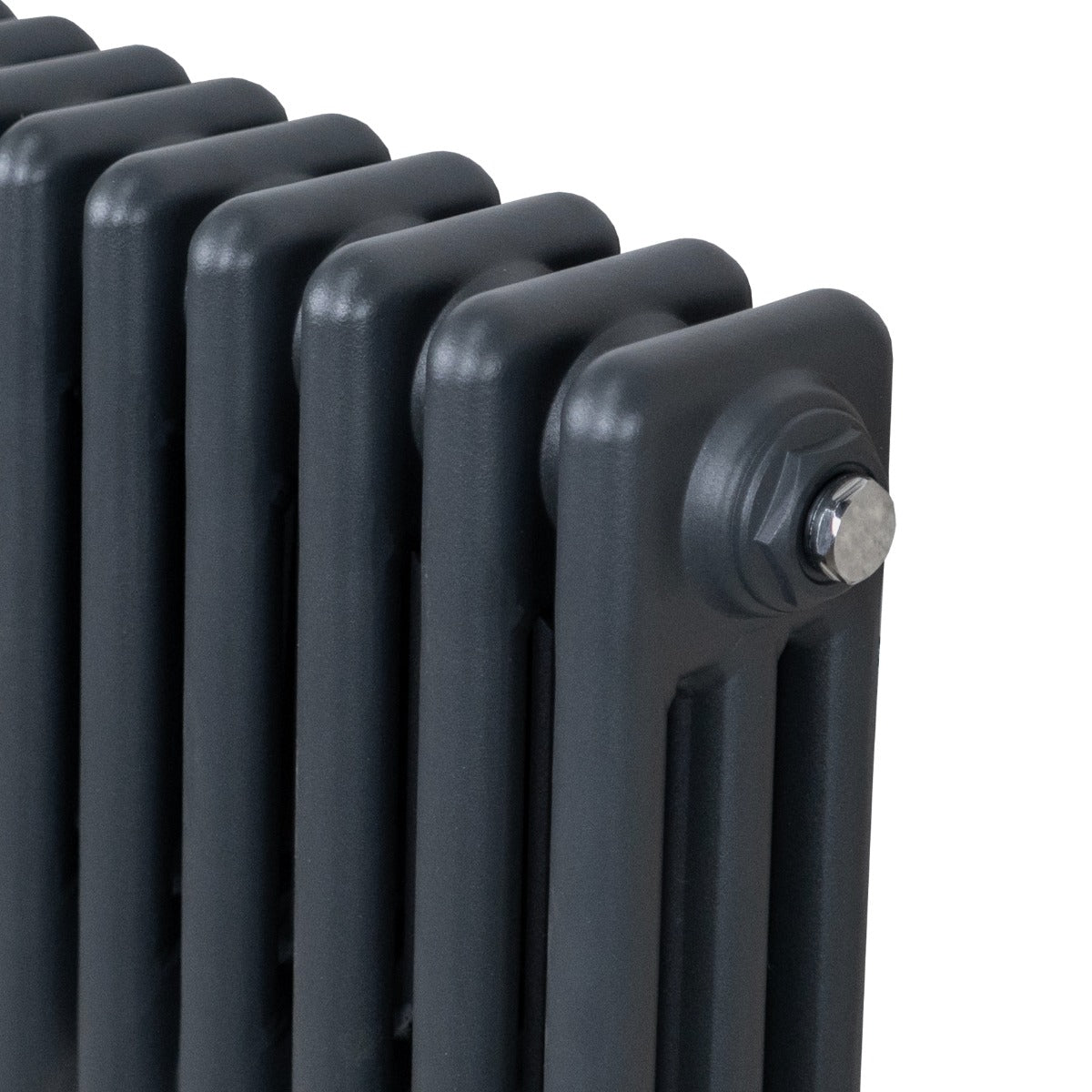 Traditionele 3 Kolom Radiator - 300 x 1192mm - Antraciet Grijs