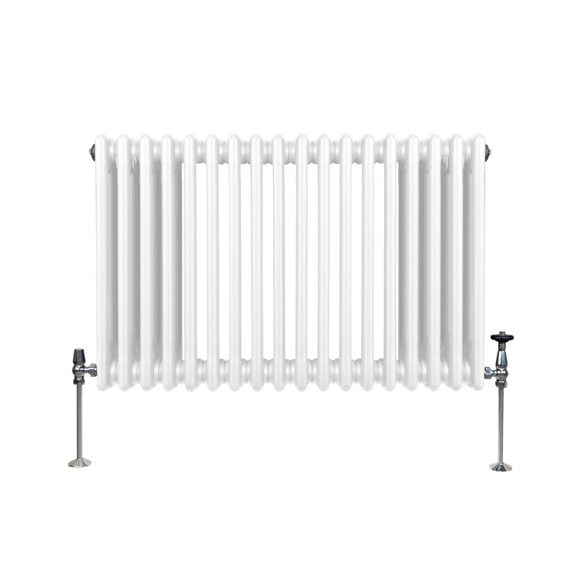 Traditionele 3 Kolom Radiator - 600 x 832mm - Wit