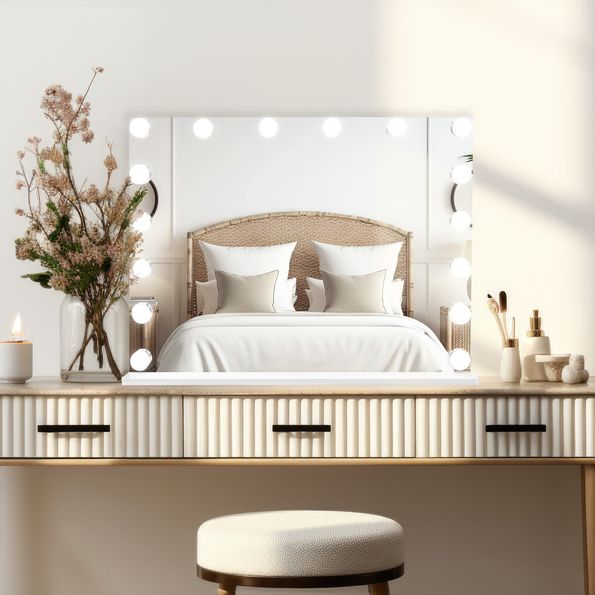 LED Bluetooth Spiegel - 80 x 60cm