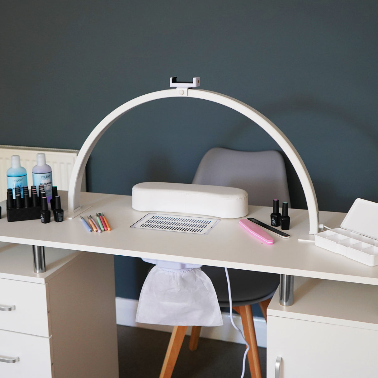 LED Halve Maan Lamp voor Manicure Tafel