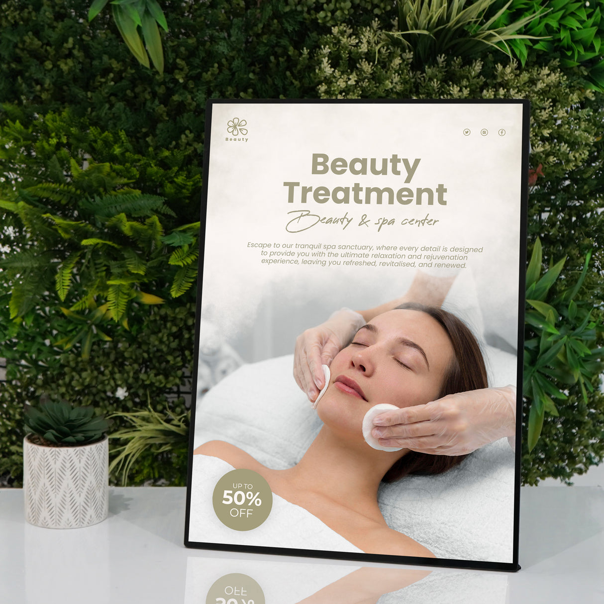 LED Reclame Affiche Lichtdoos - A2