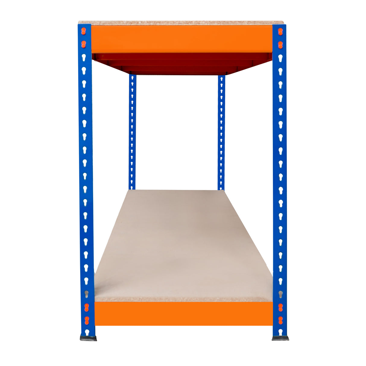 Werkbank met 2 Schappen S-Rax - 180 cm x 60 cm x 90 cm