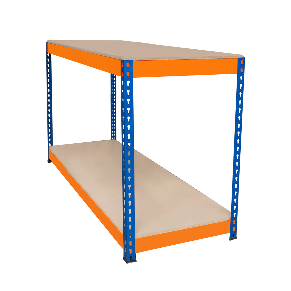 Werkbank met 2 Schappen S-Rax - 180 cm x 60 cm x 90 cm