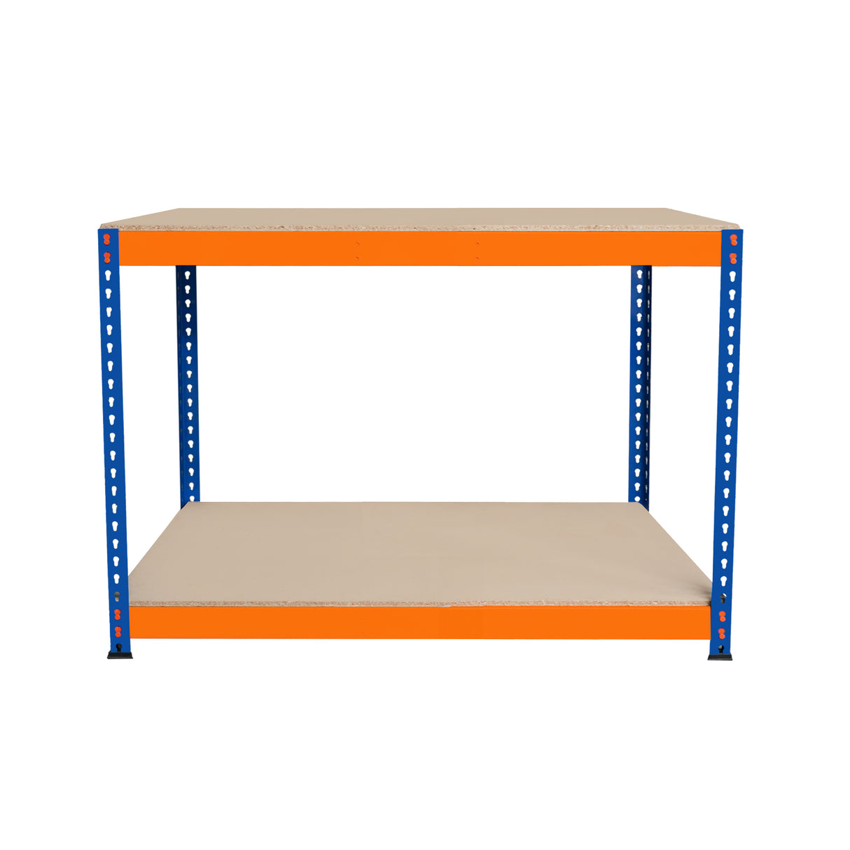 Werkbank met 2 Planken S-Rax - 120cm x 60cm x 90cm