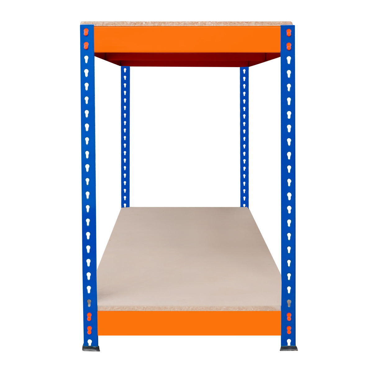 Werkbank met 2 Planken S-Rax - 120cm x 60cm x 90cm