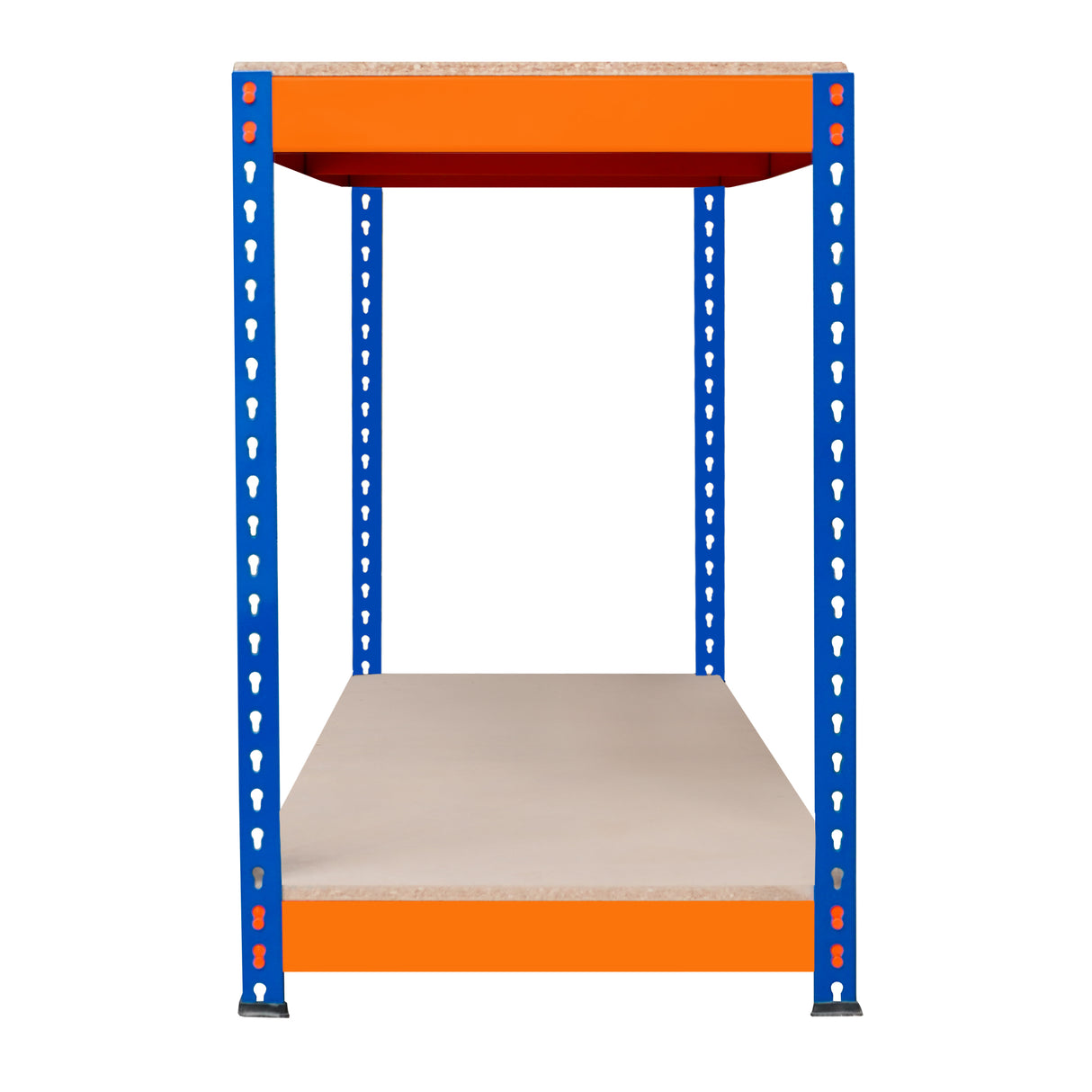 Werkbank met 2 Planken S-Rax - 90cm x 60cm x 90cm