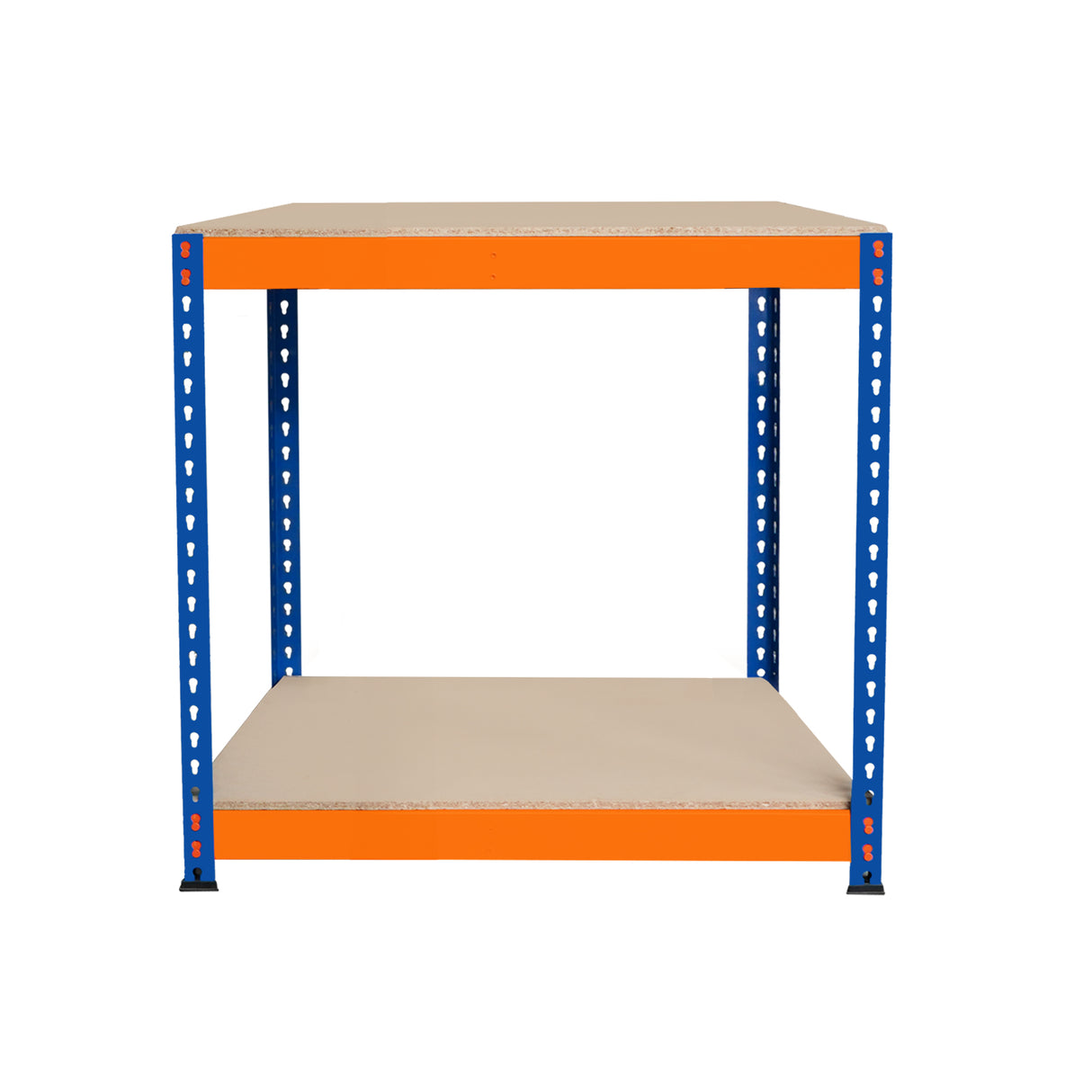 Werkbank met 2 Planken S-Rax - 90cm x 45cm x 90cm