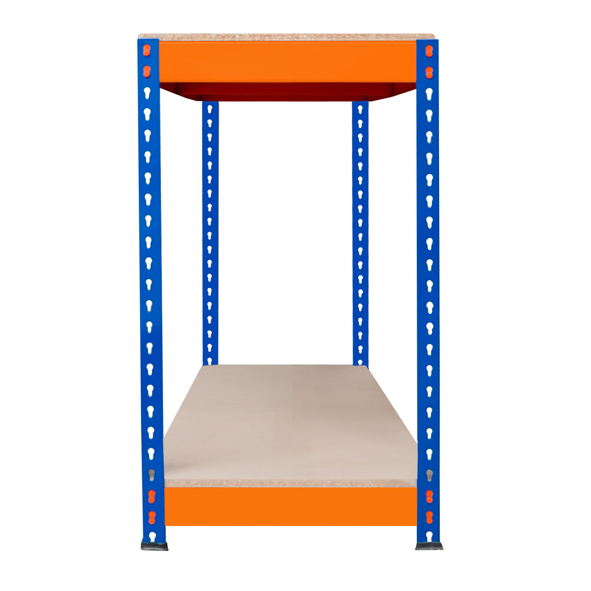 Werkbank met 2 Planken S-Rax - 90cm x 45cm x 90cm