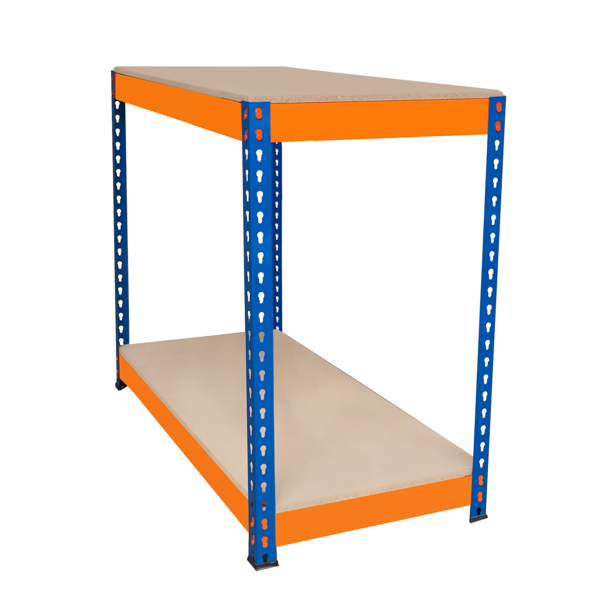 Werkbank met 2 Planken S-Rax - 90cm x 45cm x 90cm