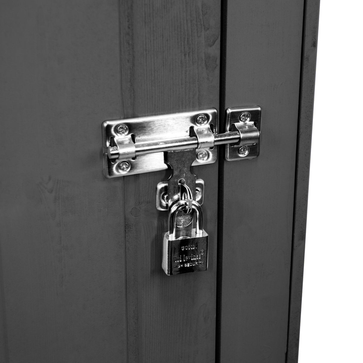 Houten Tuinschuur - Grijs