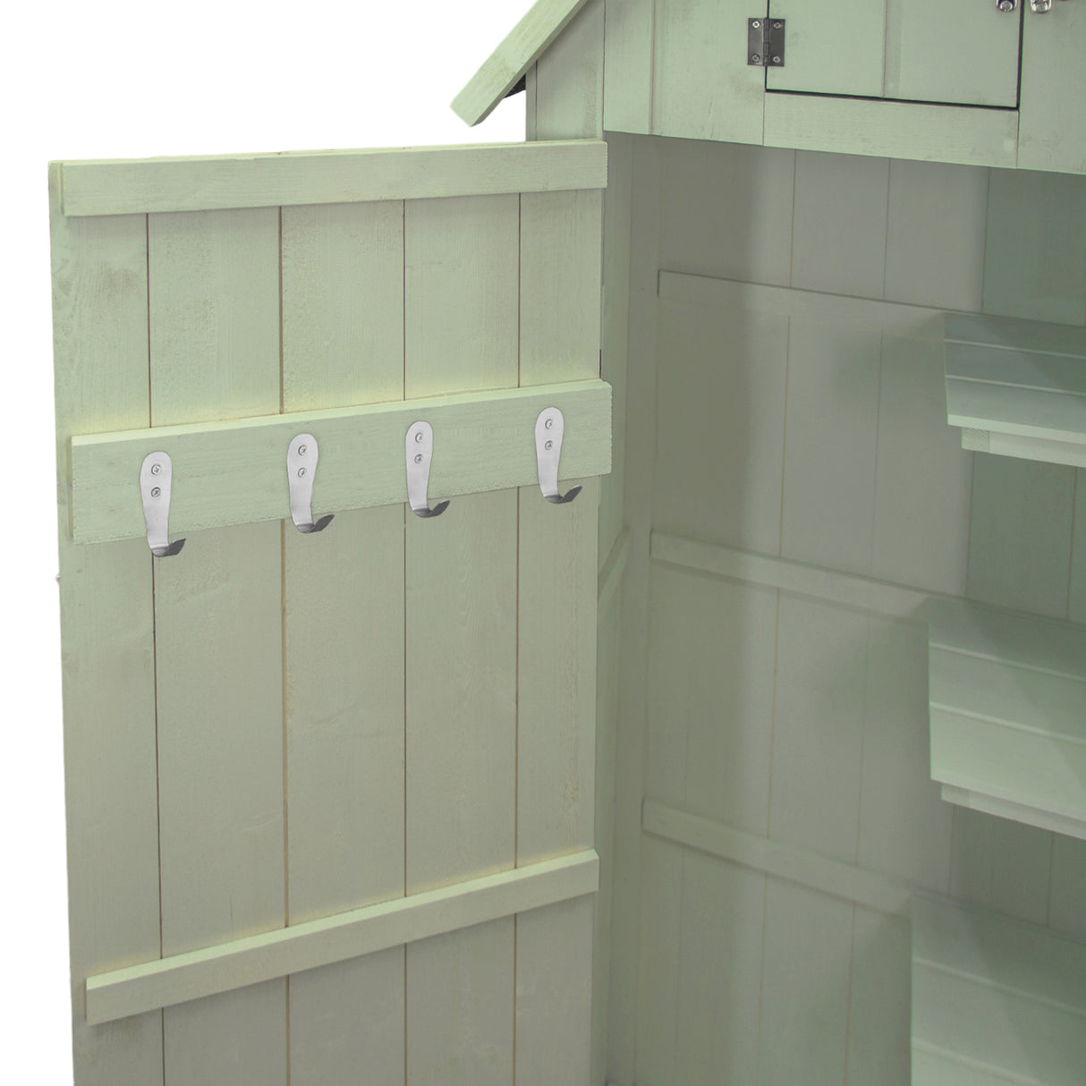 Houten Tuinschuur - Groen