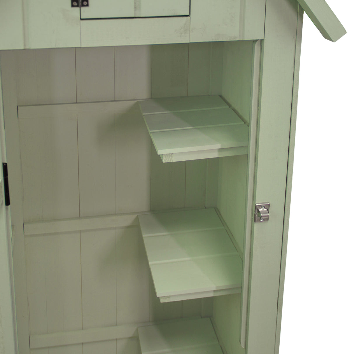 Houten Tuinschuur - Groen