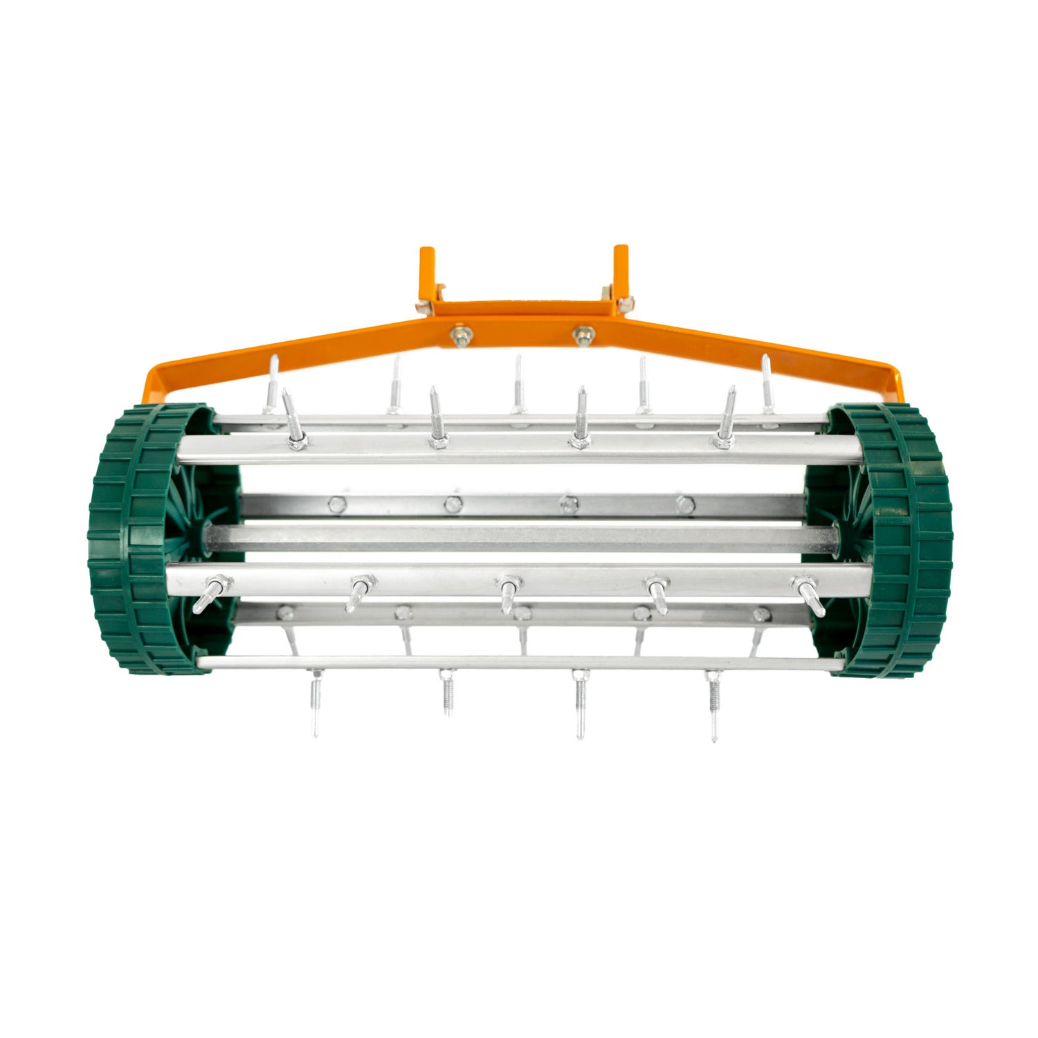 2-in-1 Verticuteer- en Gazonvlakker Set van 50 cm - Oranje
