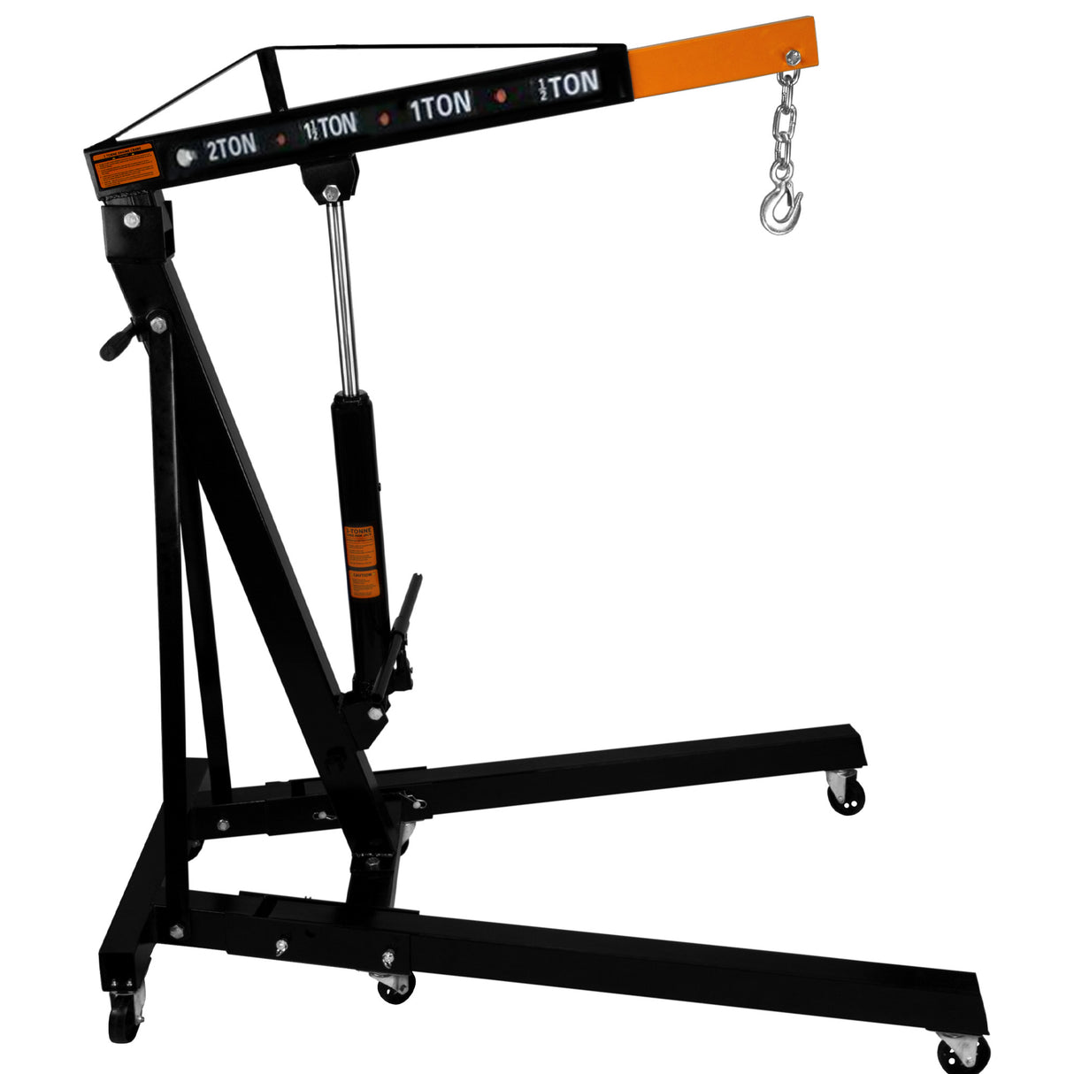 Hydraulische Motorhefkraan - 2 Ton