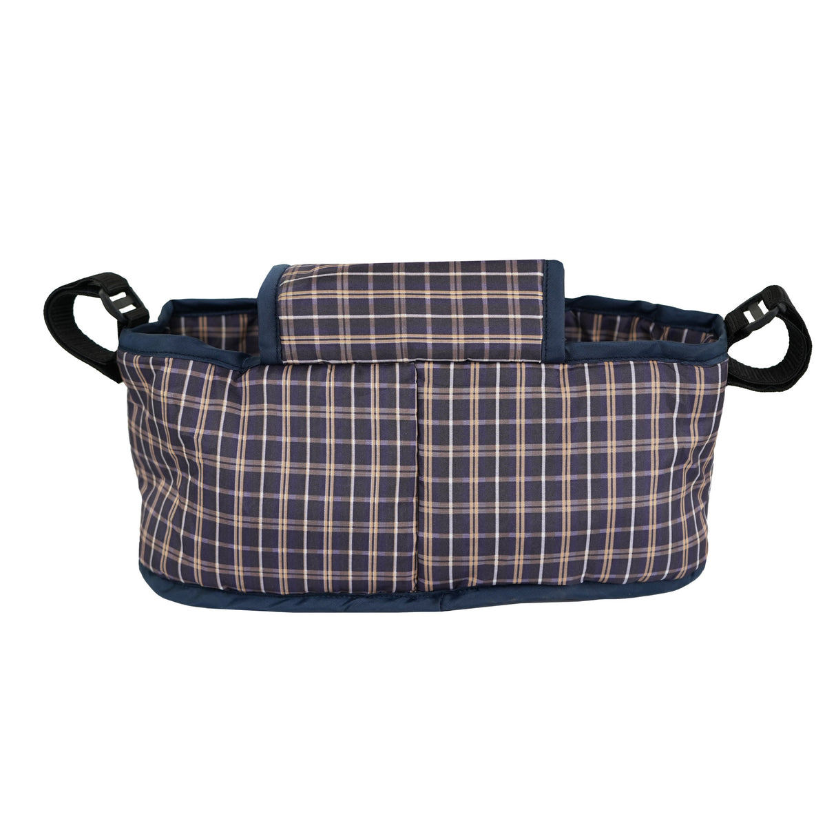 Organizer Tas voor Hondenbuggy - Ruitblauw