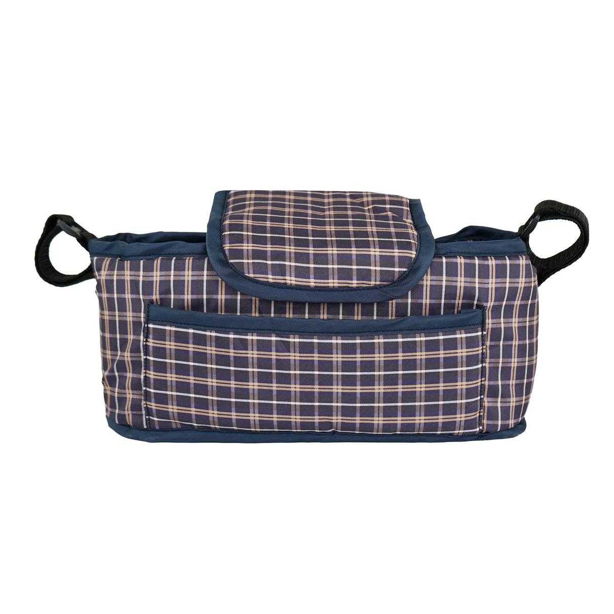 Organizer Tas voor Hondenbuggy - Ruitblauw