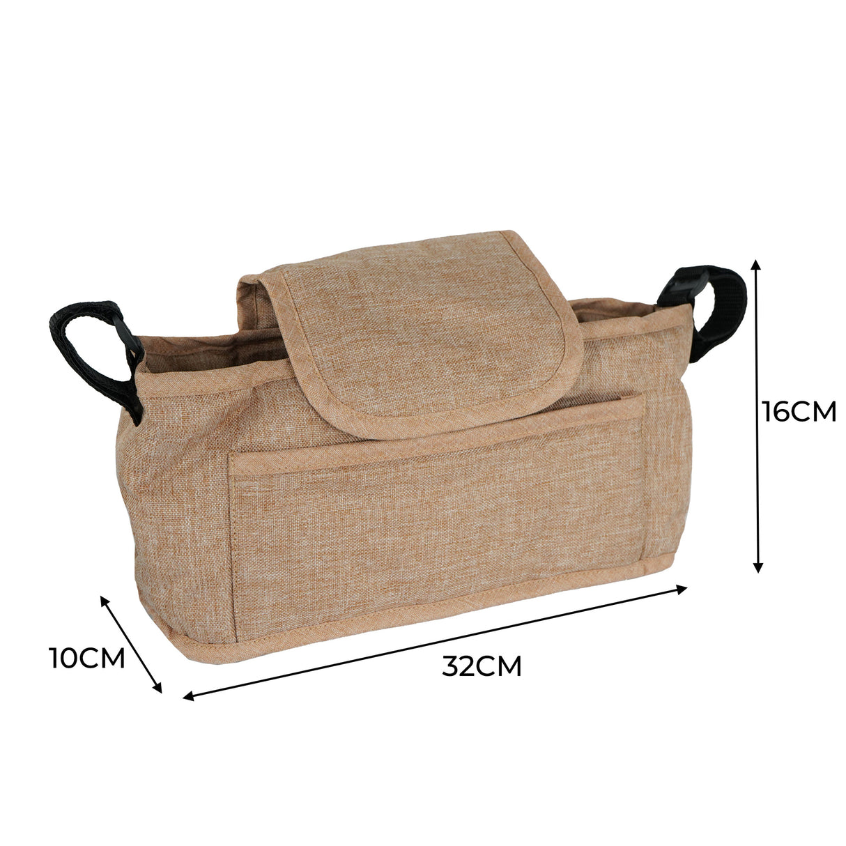 Organizer Tas voor Hondenbuggy - Beige