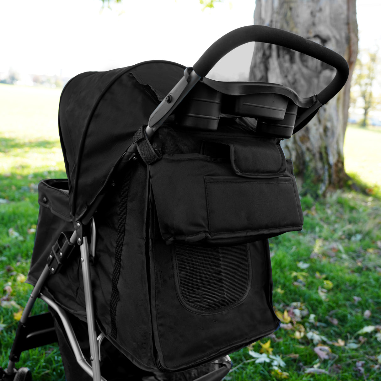 Organizer Tas voor Hondenbuggy - Zwart
