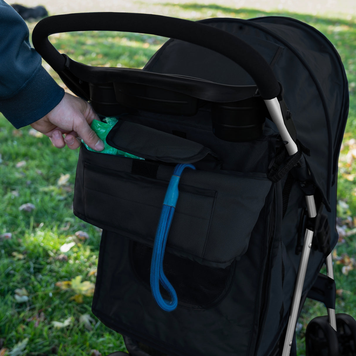 Organizer Tas voor Hondenbuggy - Zwart