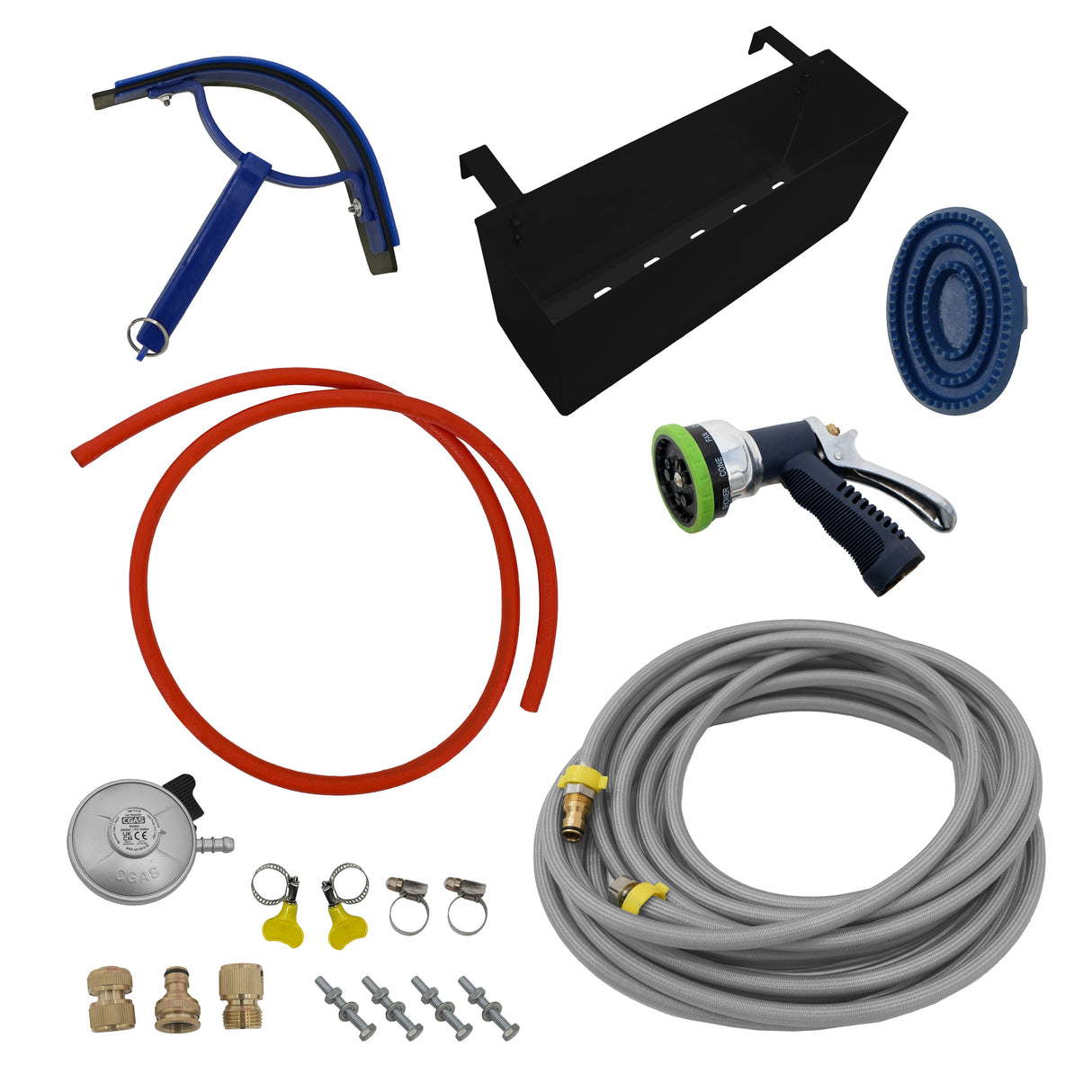 Draagbare Douche voor Paarden - Zwart