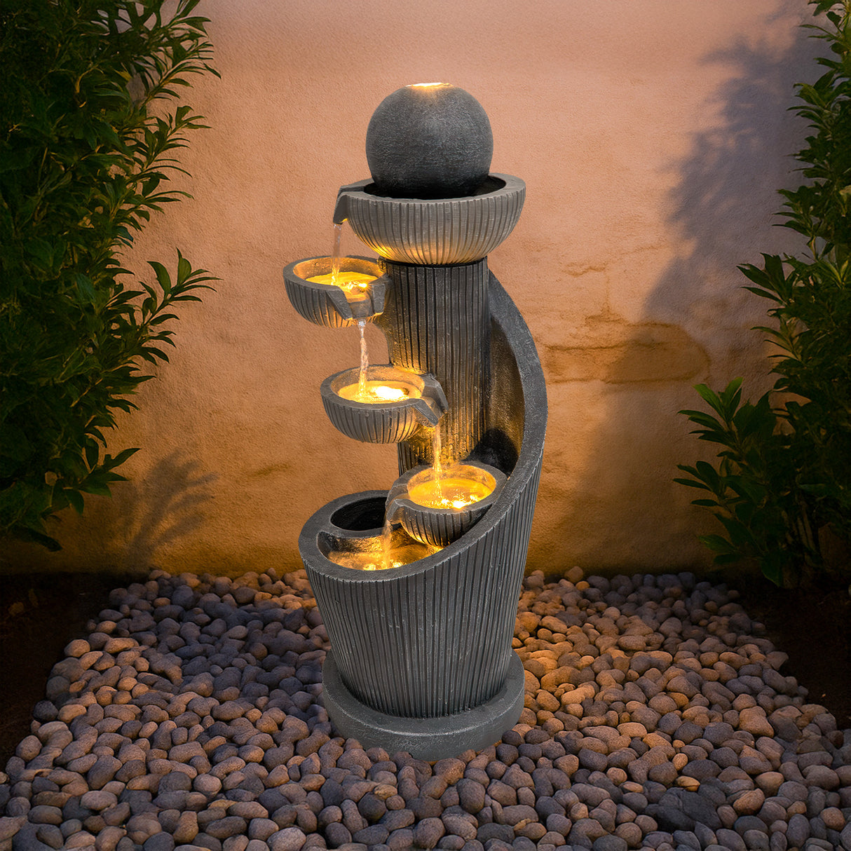 Elektrisch Waterornament - Spiral Springs