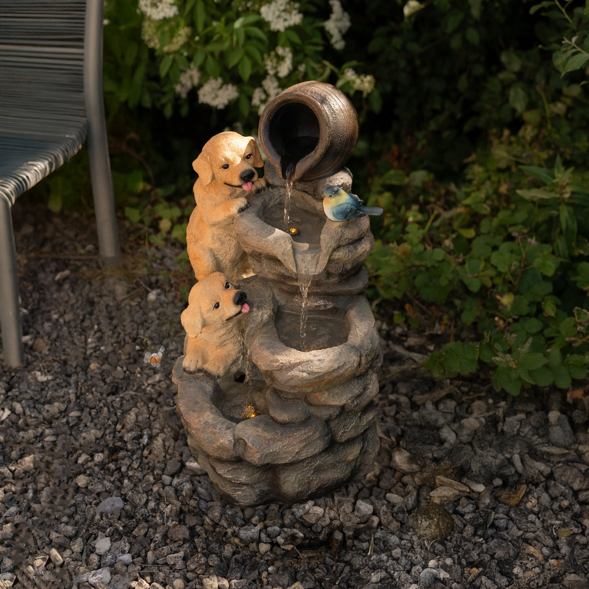 Elektrisch Waterornament - Canine Creek