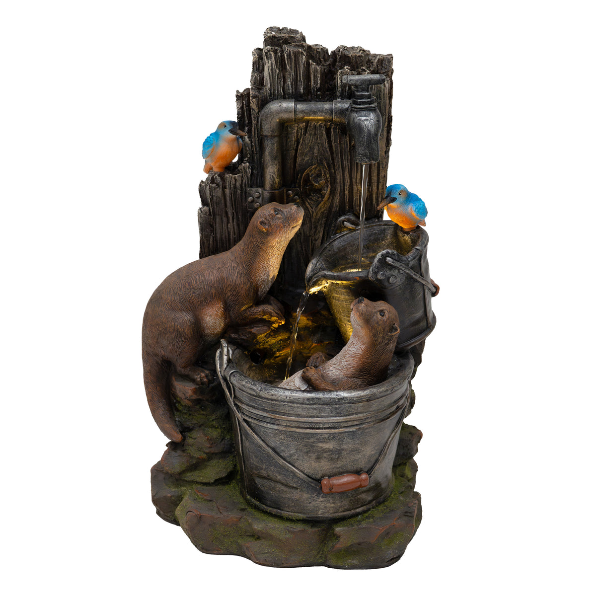 Elektrisch Waterornament - Otter Oasis