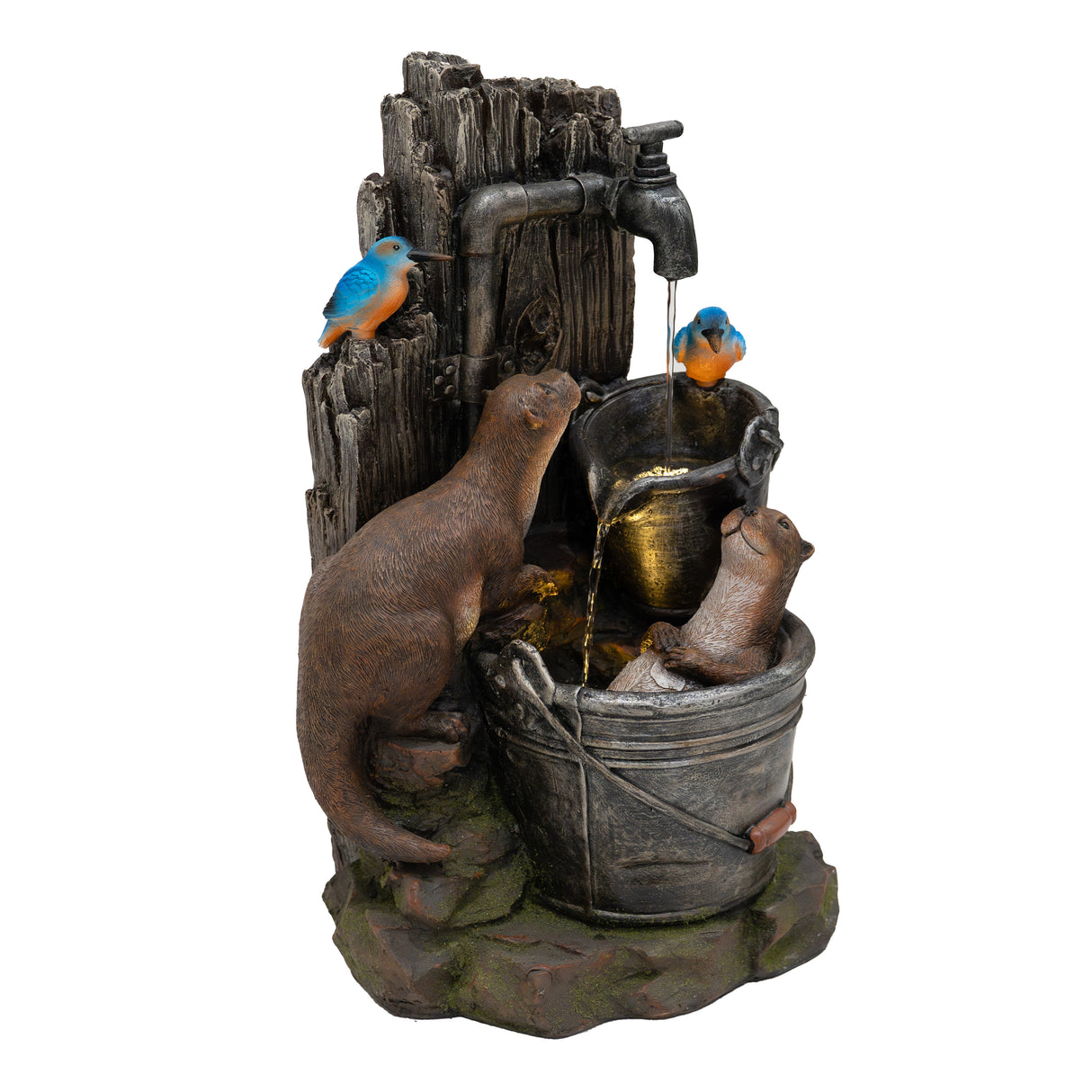 Elektrisch Waterornament - Otter Oasis