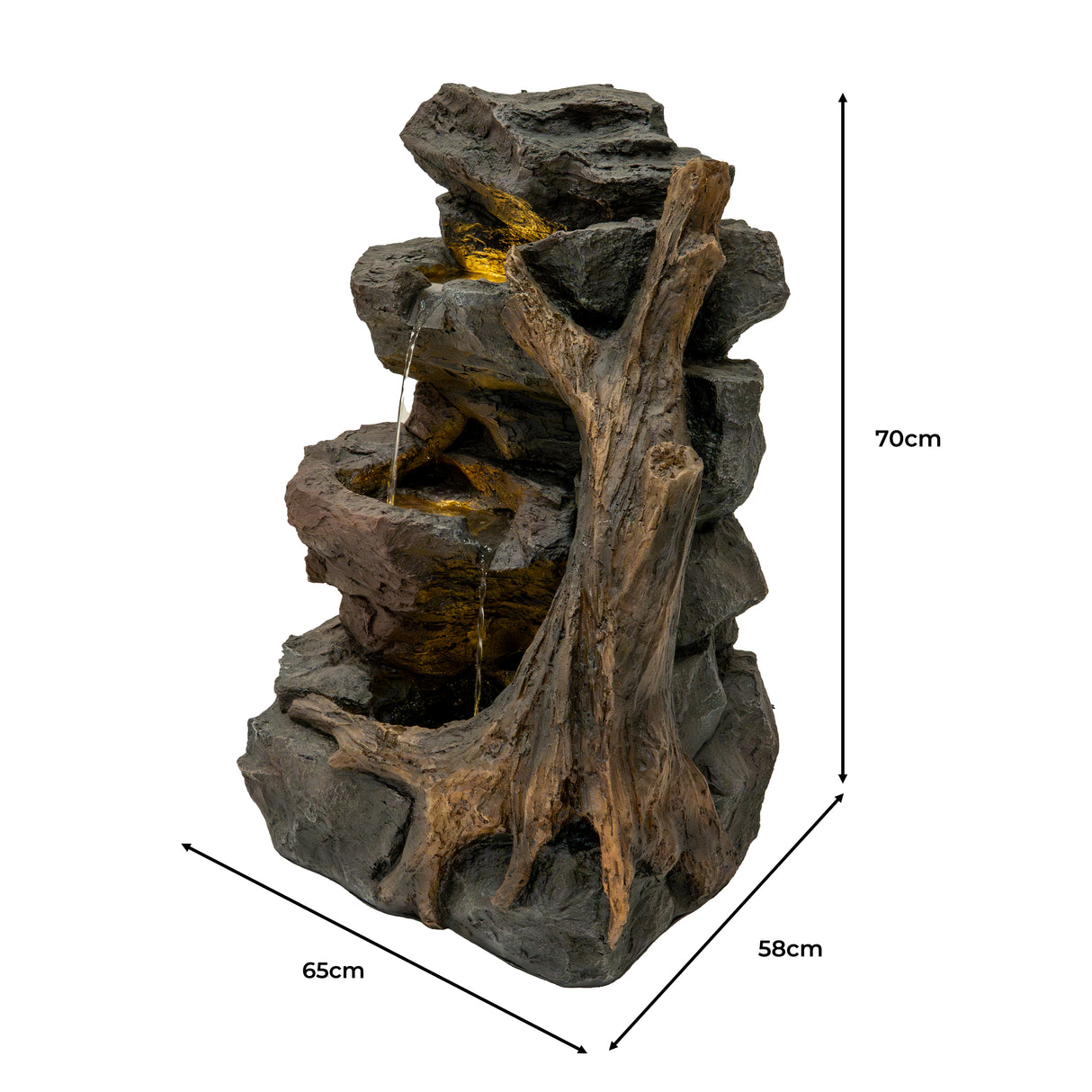 Elektrisch Waterornament - Willow Springs