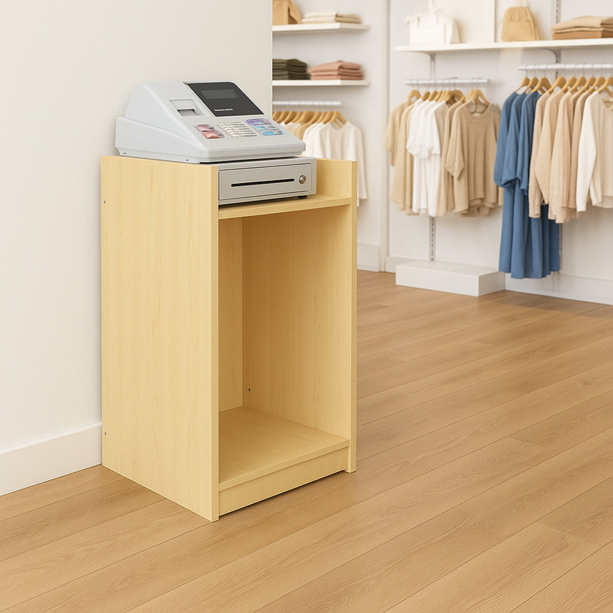 Winkel Toonbank Kassabalie TB60 - Esdoorn