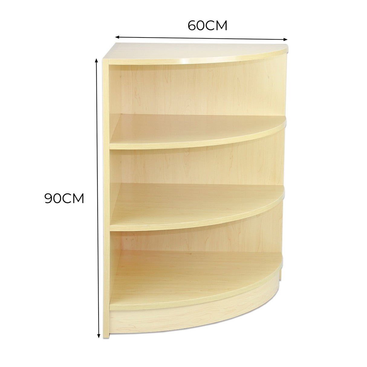 Detailhandel Winkel Hoek Toonbank LM60 - Esdoorn