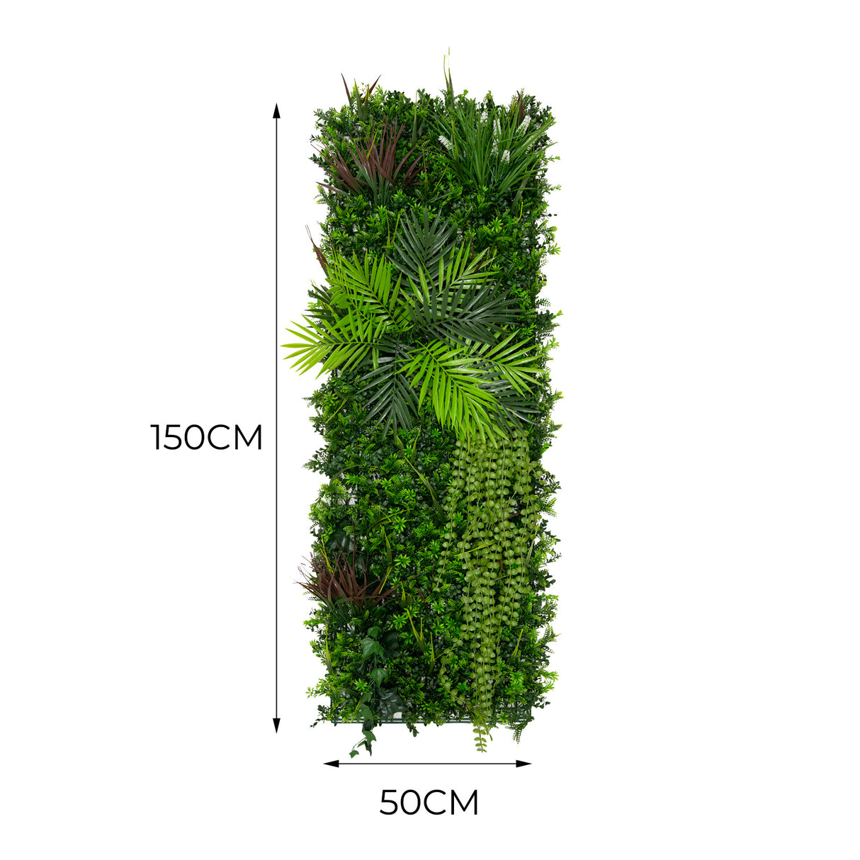 Alina Kunstplanten Wandpaneel - 50cm x 150cm