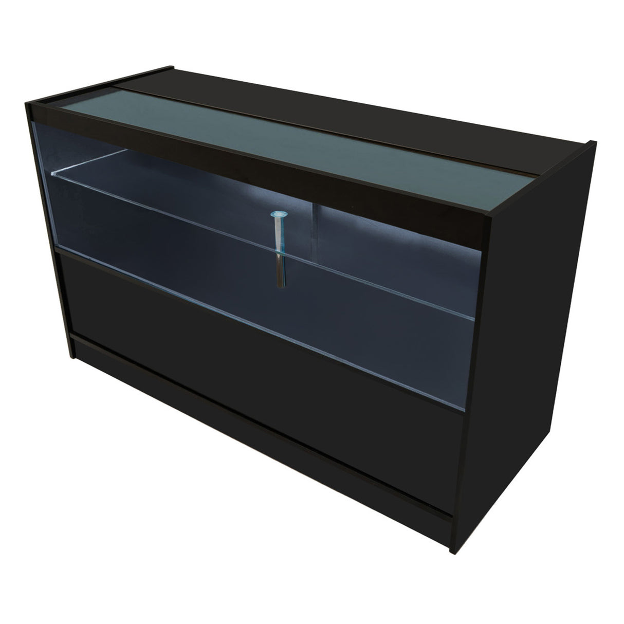 LED Detailhandel Winkel Toonbank C1500 - Zwart