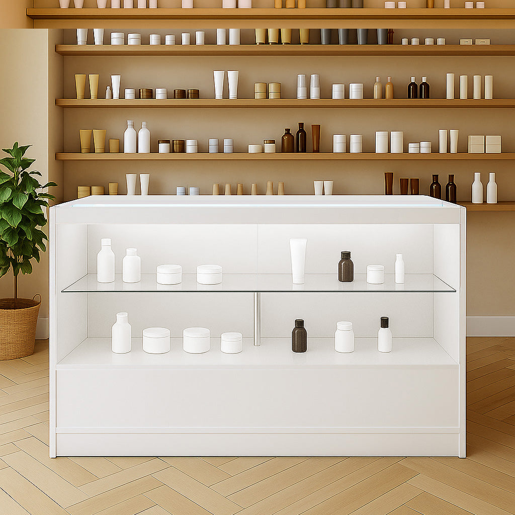 LED Detailhandel Winkel Toonbank C1500 - Wit