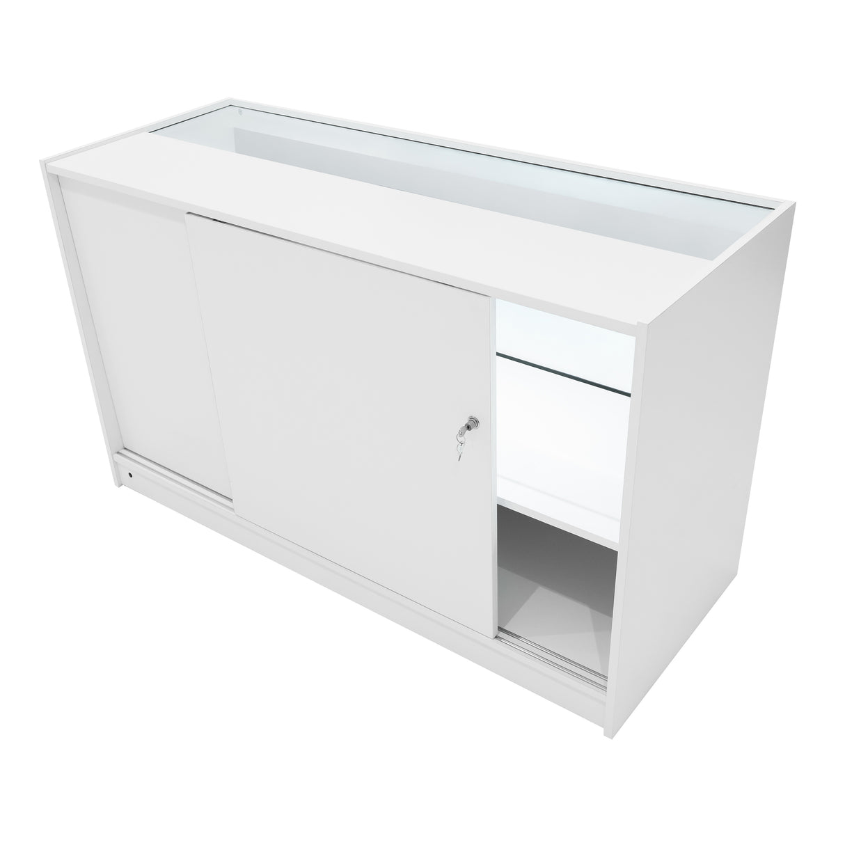 LED Detailhandel Winkel Toonbank C1500 - Wit