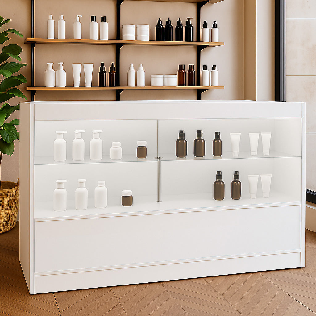 LED Detailhandel Winkel Toonbank C1500 - Wit